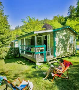 Location chalet camping Dordogne