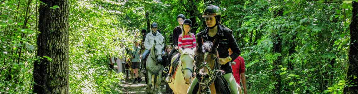 Camping équitation Dordogne