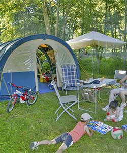 emplacement camping Dordogne